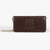 Bolsa Pequena Tiracolo Marrom Escuro S 50018 2897 0002 Schutz